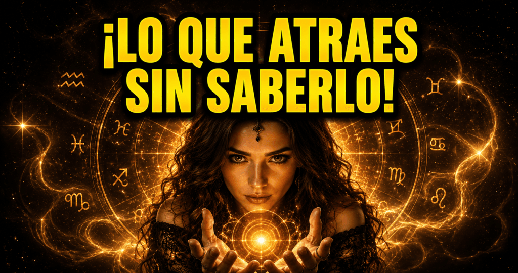 LO QUE ATRAES SIN SABERLO