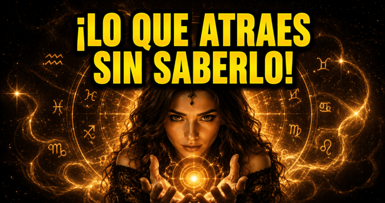 LO QUE ATRAES SIN SABERLO