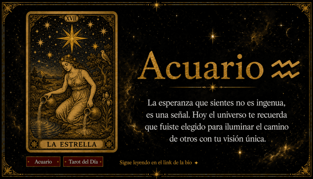 tarot acuario hoy carta del día