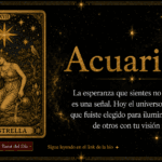 tarot acuario hoy carta del día