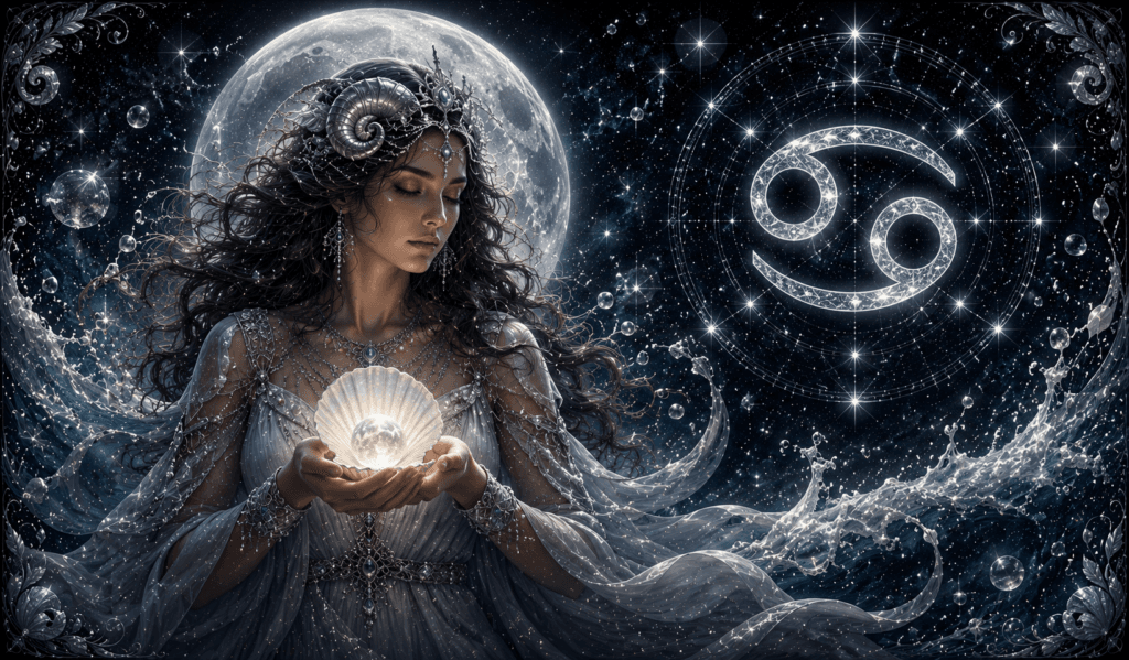 Cáncer. Hoy el cielo es tuyo. Luna Nueva en tu signo — sembrá lo que querés vivir.