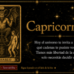 tarot capricornio hoy carta del día