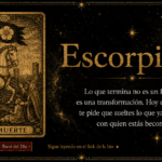 tarot escorpio hoy carta del día
