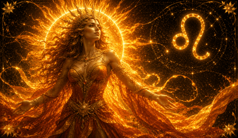 Leo. Júpiter en tu signo más Luna Nueva hoy — algo grande está creciendo en vos. Sembralo.