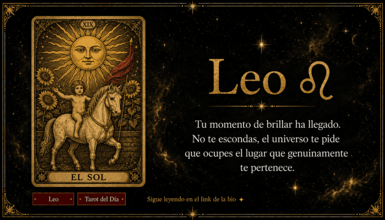 horóscopo leo hoy domingo 21 junio 2026