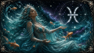 Piscis. Hoy tu corazón tiene permiso de soñar en grande. La Luna Nueva encendió tu zona de amor y creación.