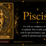 tarot piscis hoy carta del día