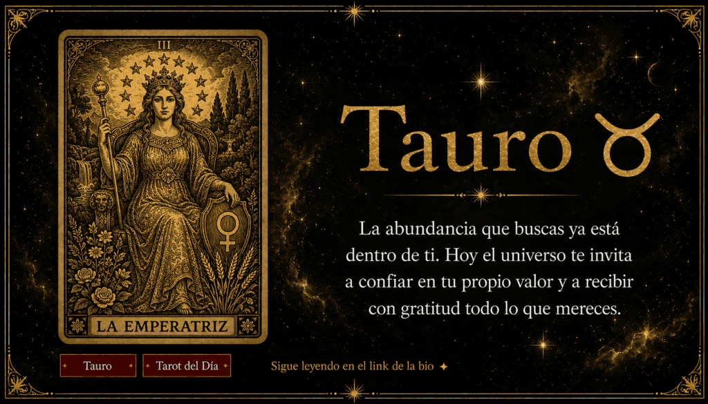 tarot tauro hoy carta del día