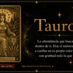 tarot tauro hoy carta del día