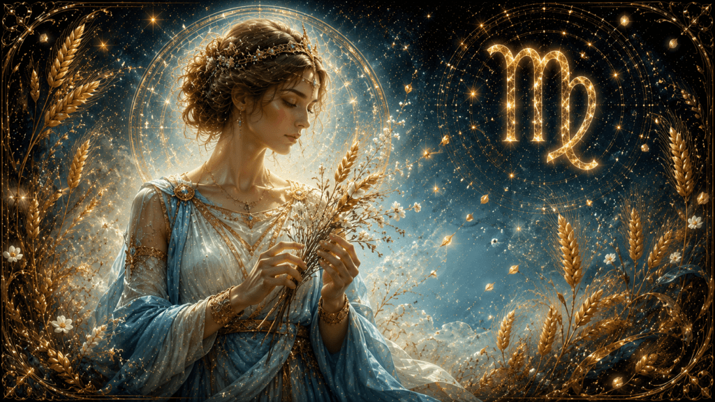 Virgo. Venus en tu signo más la Luna Nueva de hoy — el universo te está posicionando para algo importante.