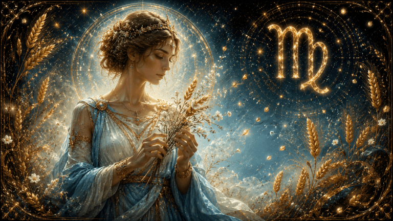 Virgo. Venus en tu signo más la Luna Nueva de hoy — el universo te está posicionando para algo importante.